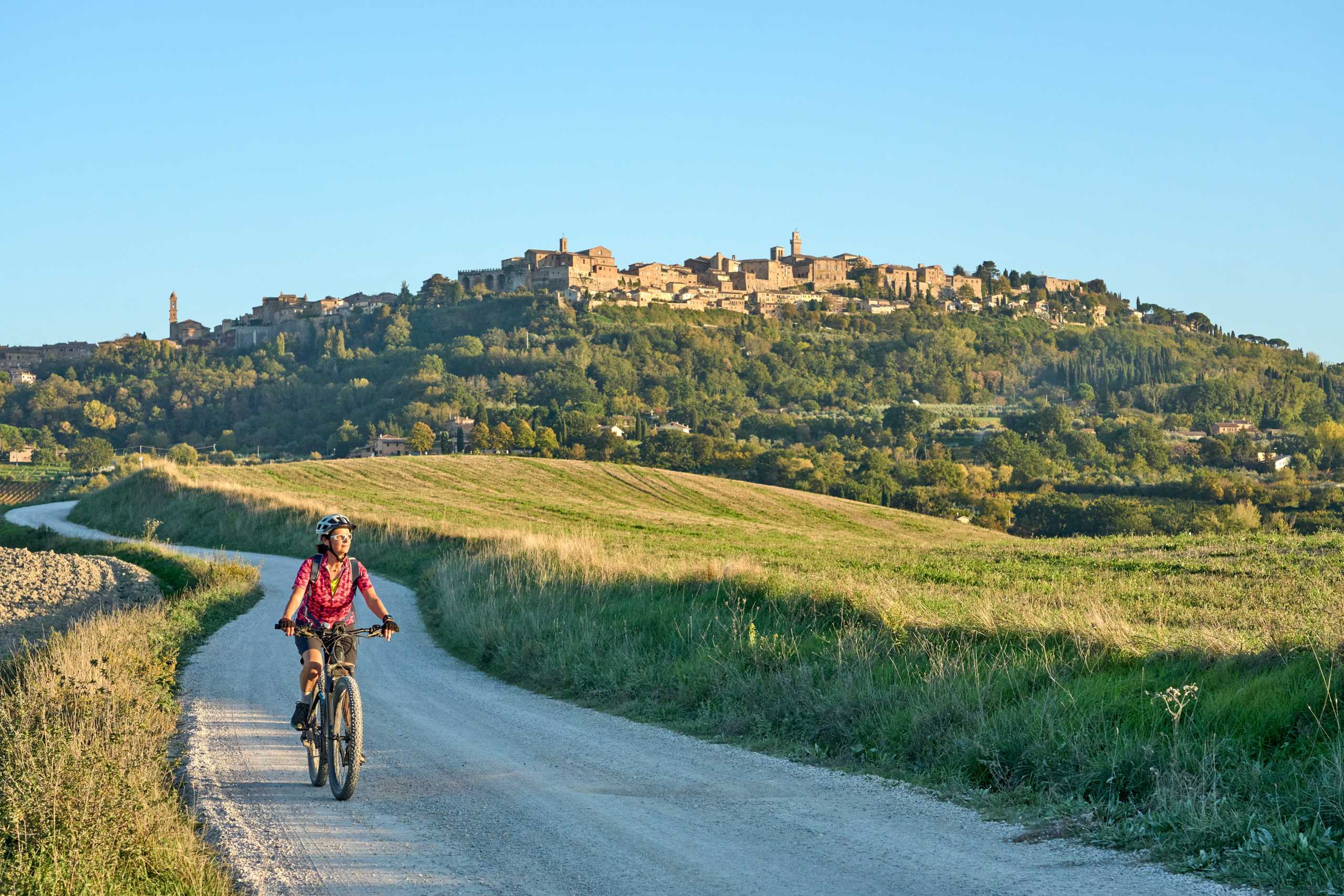 Escursione in mountain bike in Etruria orientale (Toscana)